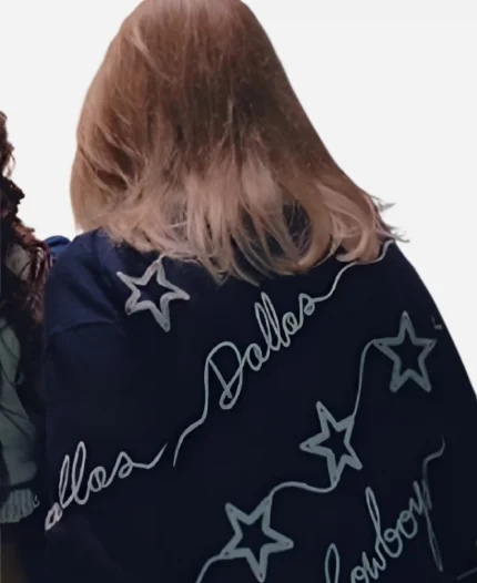 Dallas Cowboys Cheerleaders Cowboys Cursive Star Sweater
