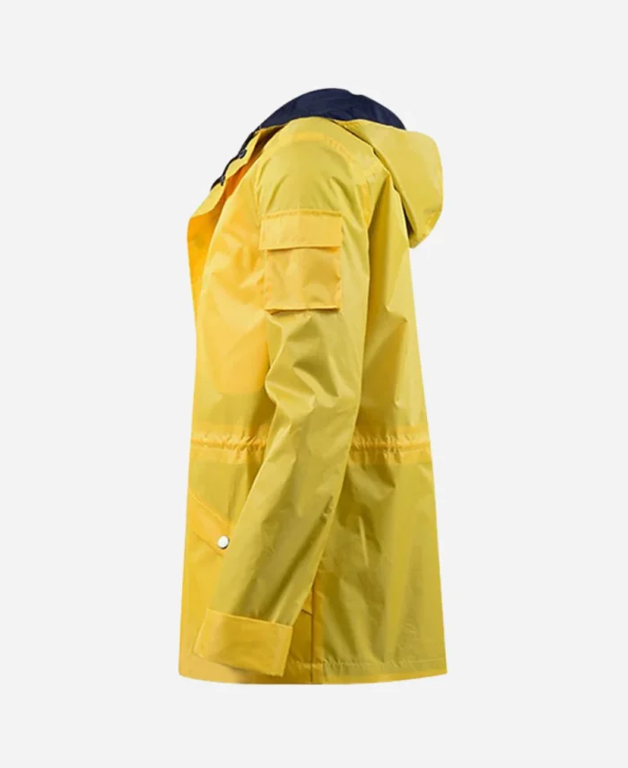 Dark Jonas Kahnwald Yellow Hooded Long Coat