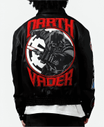 Darth Vader Black Leather Jacket For Sale
