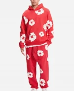 Denim Tears Red Tracksuit