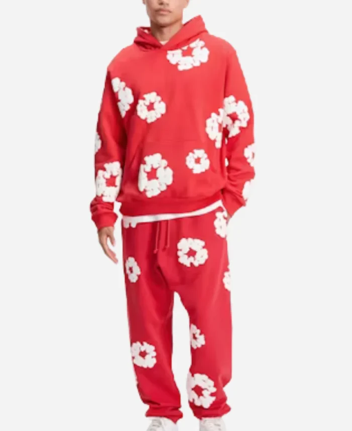 Denim Tears Red Tracksuit