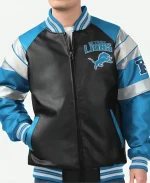 Detroit Lions Leather Jacket