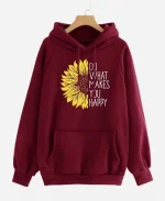 Do What Makes You Happy Fleece Pullover Hoodie