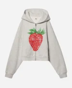 Elwood Strawberry Hoodie For Unisex