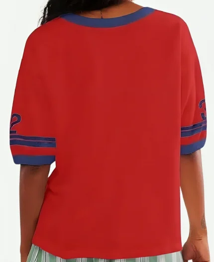 Esther McGregor We Were Liars 2025 Red T-Shirt