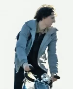 Finn Wolfhard Stranger Things S05 Bomber Grey Jacket