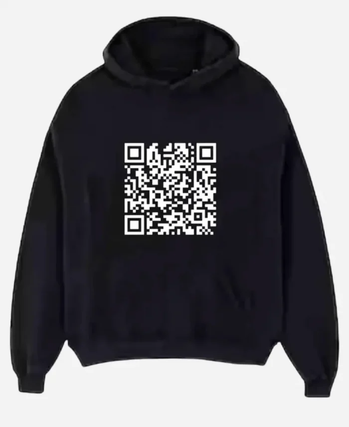 Fk You' QR Code Hoodie