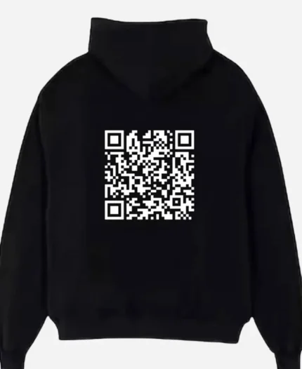 Fk You' QR Code Hoodie For Sale