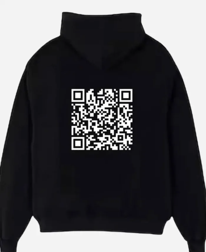 Fk You' QR Code Hoodie For Sale