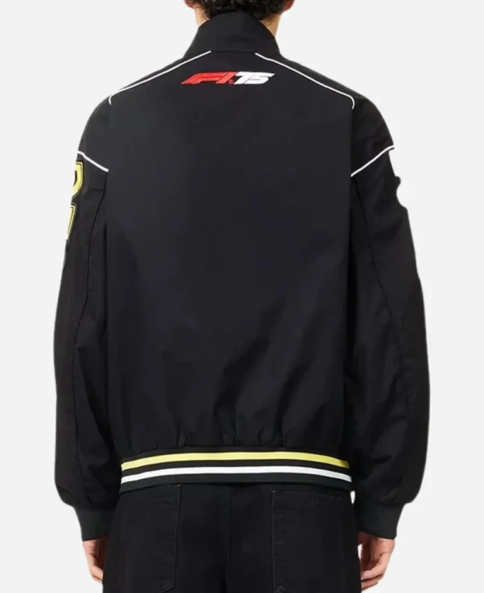 Formula 1 x Peanuts F175 Snoopy Dog Racing Black Bomber Jacket