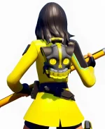 Fortnite Yellow Blazer Jacket For Women