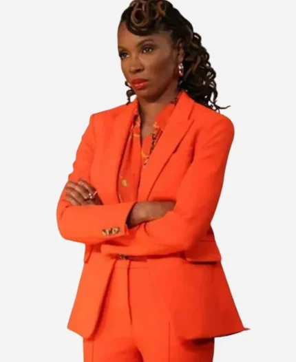Shanola Hampton Found Orange Blazer