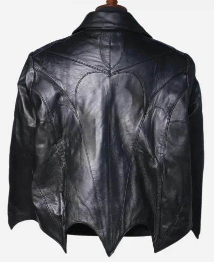 Ghost Band Papa V Inspired Black Leather Jacket For Sale