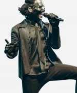 Ghost Band Papa V Inspired Leather Black Jacket
