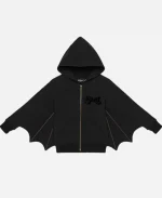Ghost Bat Wing Hoodie