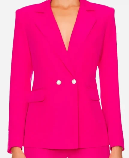 Ginny & Georgia S03 Brianne Howey Pink Blazer