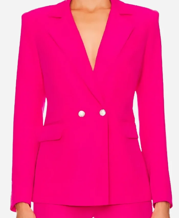 Ginny & Georgia S03 Brianne Howey Pink Blazer