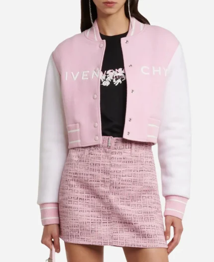 Givenchy Pink Varsity Jacket