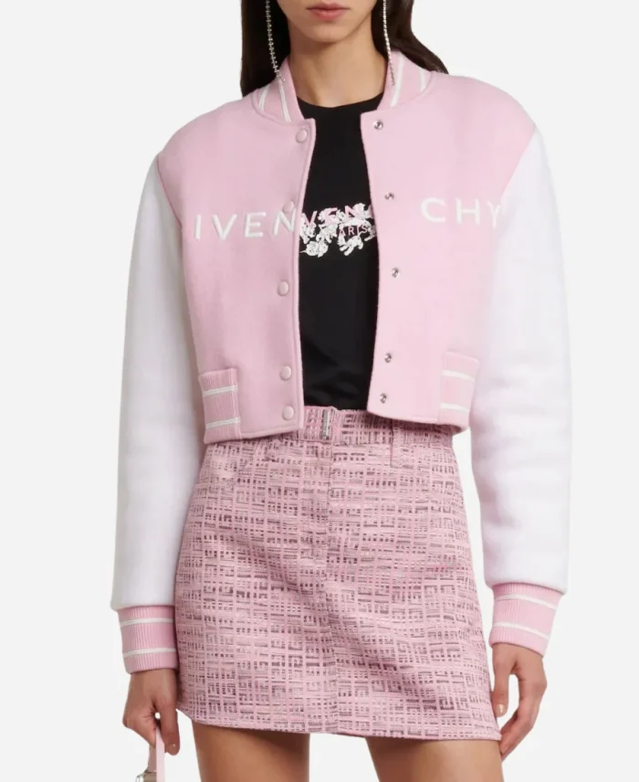 Givenchy Pink Varsity Jacket