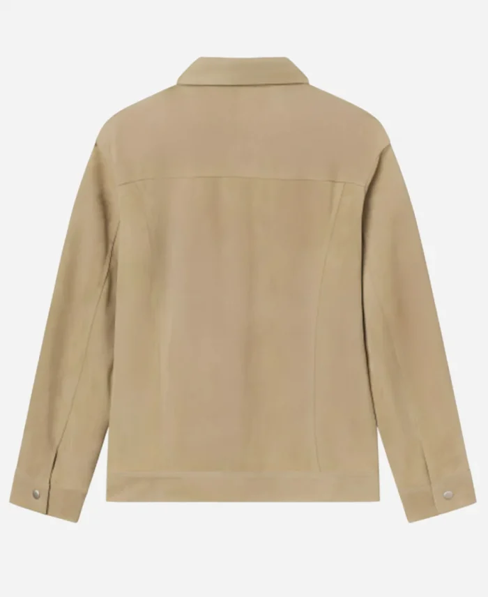 Greg Kinnear The Today Show 2025 Suede Leather Jacket