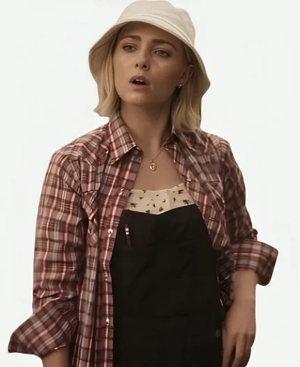 Grosse Pointe Garden Society S01 AnnaSophia Robb Check Shirt