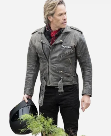 Guy Pearce Neighbours Leather Jacket