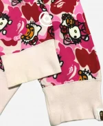 Hello Kitty Bape Hoodie Sleeves