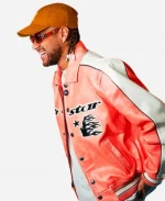 Hellstar Avirex Neymar Leather Jacket