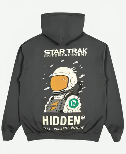 Hidden NY x Star Trak Spaceman Grey Hoodie