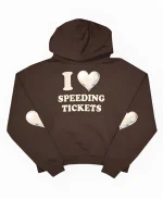 Iconaclub I 3 Speeding! Signal Brown Pullover Hoodie