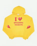 Iconaclub I 3 Speeding! Signal Yellow Pullover Hoodie For Sale