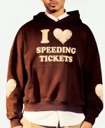 Iconaclub I love Speeding Tickets Pullover Hoodie