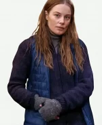 Ida Engvoll Blindspår Season 01 Hanne Wilhelmsen Blue Vest