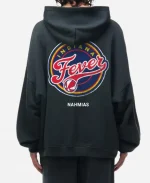 Indiana Fever Miracle Academy x WNBA Vintage Sunfade Pullover Black Hoodie For Unisex