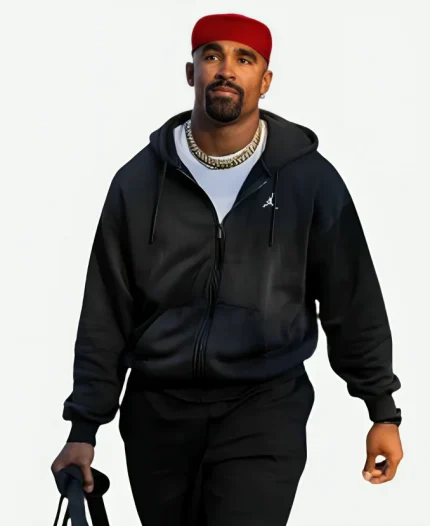 Jalen Hurts Eagles Training Camp Black Hoodie