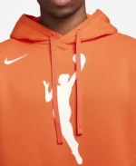 Jason Sudeikis Nike WNBA Orange Pullover Hoodie