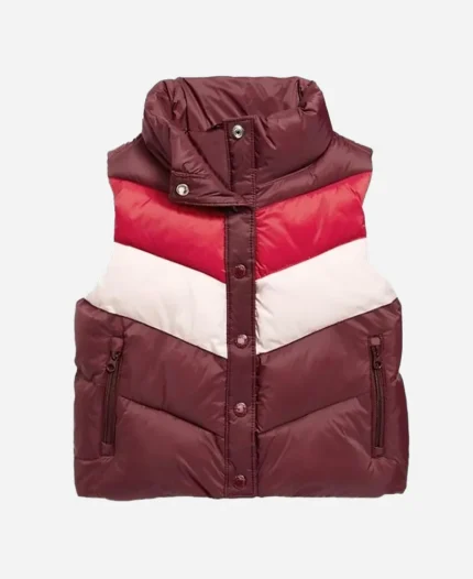 Jenna Lamia Resident Alien Season 04 Judy Cooper Quilted Puffer Vest