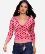 Jennifers Body Heart Pink Jacket