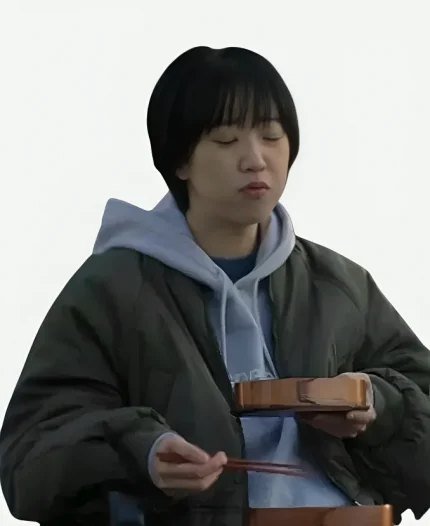 Jeon Hye-Jin The Trunk 2024 Jeong Si-Jeong Green Bomber Jacket