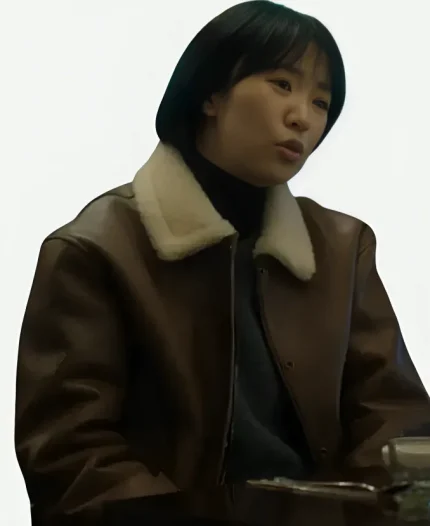 Jeon Hye-Jin The Trunk Shearling Leather Jacket