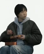 Jeong Si-Jeong The Trunk Green Bomber Jacket
