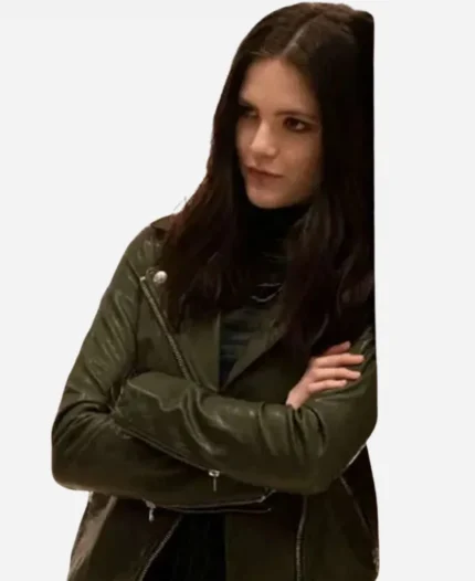 Jet Slootmaekers Law and Order Organized Crime Green Jacket