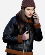 Jet Slootmaekers Law and Order Organized Crime Leather Jacket