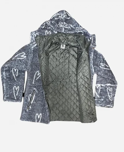 Joe Burrow Grey Fur Coat