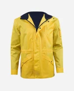 Jonas Kahnwald Dark Louis Hofmann Yellow Hooded Long Jacket