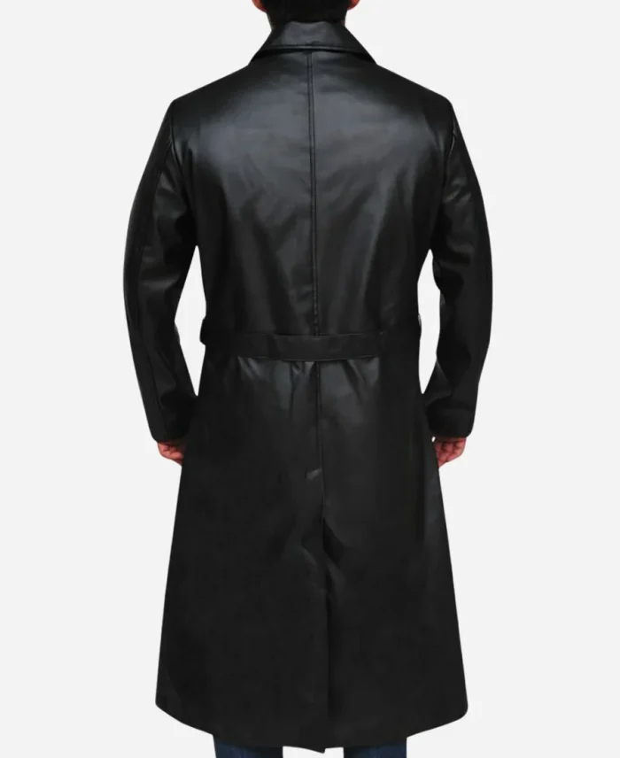 Jopling Movie The Grand Budapest Hotel Willem Dafoe Black Trench Coat