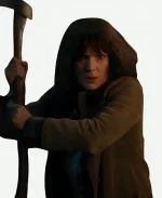 Joyce Byers Stranger Things S05 Brown Corduroy Jacket