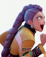 KPop Demon Hunters Rumi Leather Jacket