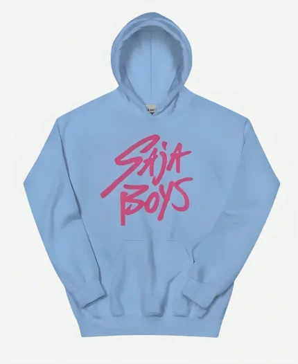 KPop Demon Hunters Saja Boys Blue Pullover Hoodie