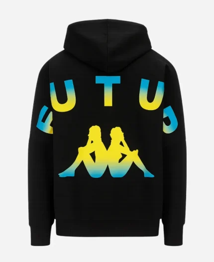  Kappa Futur Black Pullover Hoodie